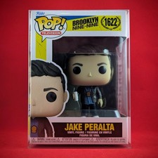 NEW FUNKO POP JAKE PERALTA 1622 FIGURE Brooklyn Nine Nine Free Protector VAULTED