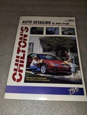 Auto Detailing James Joseph 1992 Chilton First Edition DIY Car Care