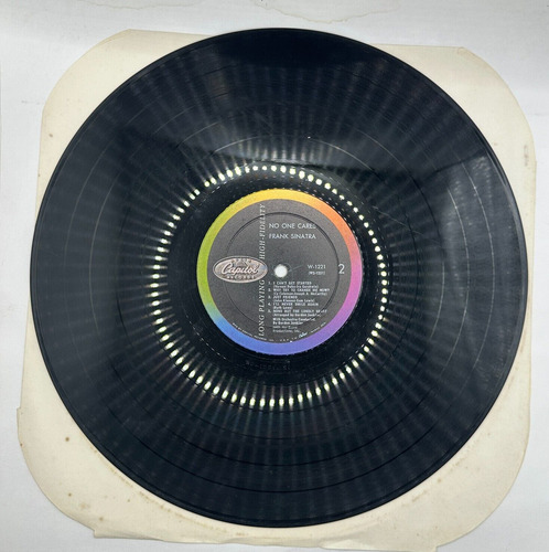 Frank Sinatra No One Cares LP 1960 Capitol Records - Picture 5 of 5