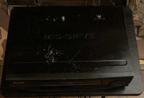 Sharp VCR Player Mid Drive VC-A323U Tested & Works Cables, & Tape No Remote  - Picture 2 of 4