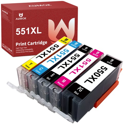 Patronen für Canon PGI-550 CLI551 Pixma IP7250 MG5550 MG5450 6450 MX925 MIT CHIP - Bild 6 von 13
