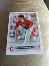 2022 Topps Series 1 Baseball Shane Bieber - Cleveland Guardians #21