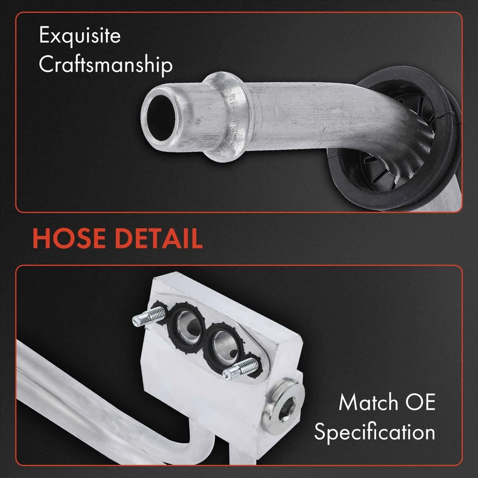 Línea de retorno de aceite turbocompresor para Chevrolet Silverado 2500 GMC Yukon 5,3 L 6,0 L Foto 4 de 4