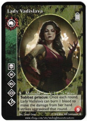 Lady Vadislava Tzimisce 2018 BCP V:TES VTES Vampire CCG