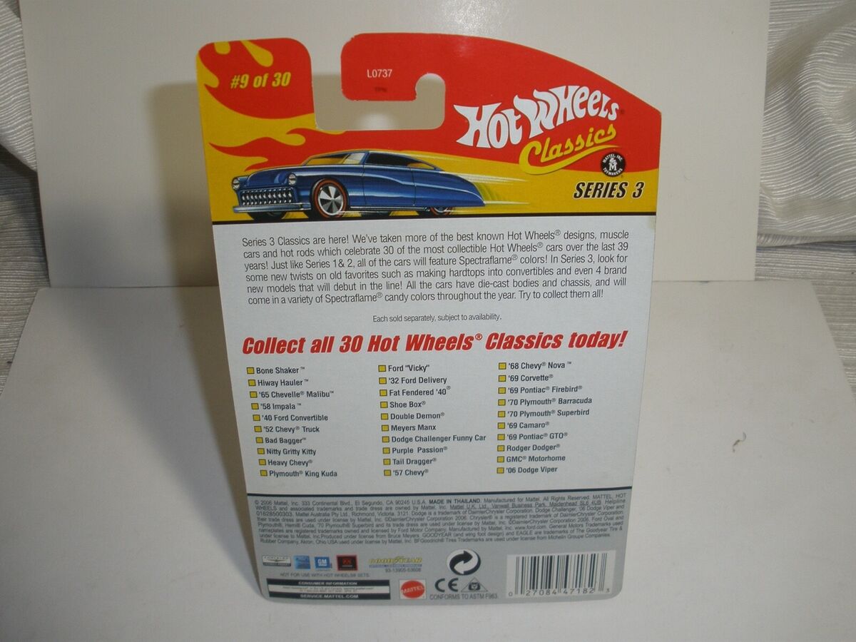 Heavy Chevy Hot Wheels Classics MOC #9 of 30 series 3 Heavy Chevy Hot Wheels Classics MOC #9 of 30 series 3