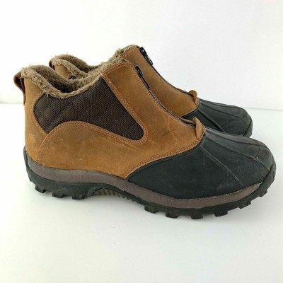 propet ankle zip duck boot