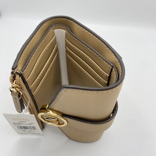 NWT Michael Kors Women's Wallet Carmen Medium Flap Bifold - Picture 21 of 33