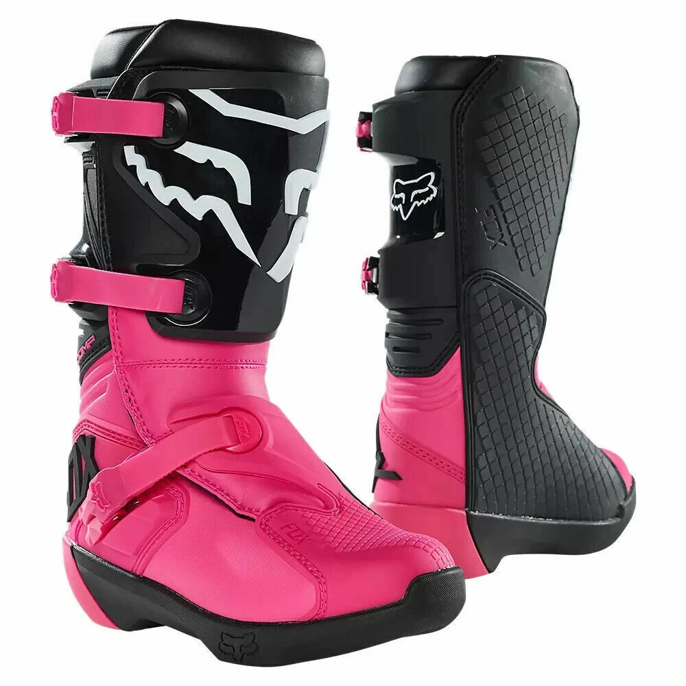 NEW Fox Racing Youth Comp Dirt Bike MX SXS ATV Boots Pink