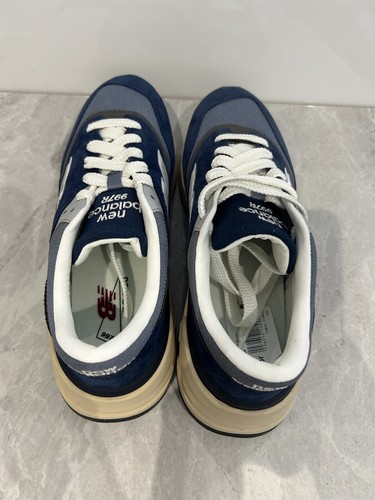 Mens NEW BALANCE 997 Navy Trainers Size Uk 8 Eu 42 RRP:£110 #543 - Picture 6 of 8