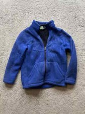 L.L. Bean Youth Jacket 100 Polyester Blue Size Medium