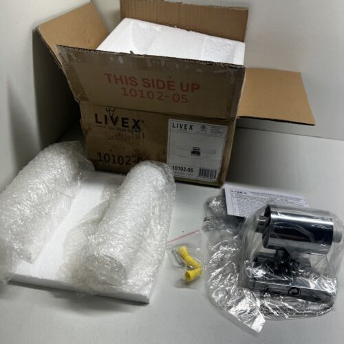 Livex Lighting 10102 Chrome Aero 2-Light 5"W Bath Bar New