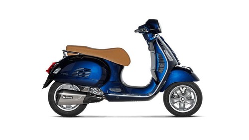 S-VE3SO11-ZDFSS - Terminale Scarico Akrapovic Inox Vespa GTS Super 300 - Foto 3 di 5