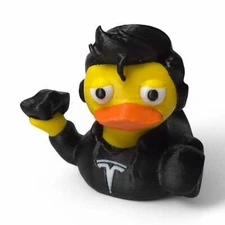 Elon Duck – 3D-Printed Electric Duck with Mini Car & Visionary Style