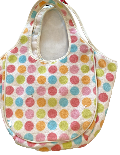 **Gymboree Polka Dot Terry Cloth Tote โ Cute & Colorful! ๐โจ** - Picture 2 of 2