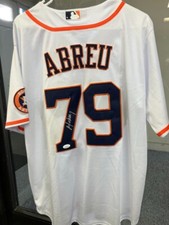 Jose Abreu Autographed Houston Astros Jersey #79 - Authenticated
