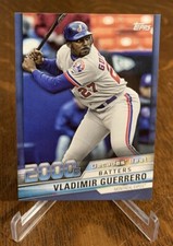 2020 Topps 2000s Decades Best Blue Parallel Vladimir Guerrero #DB-66 Expos