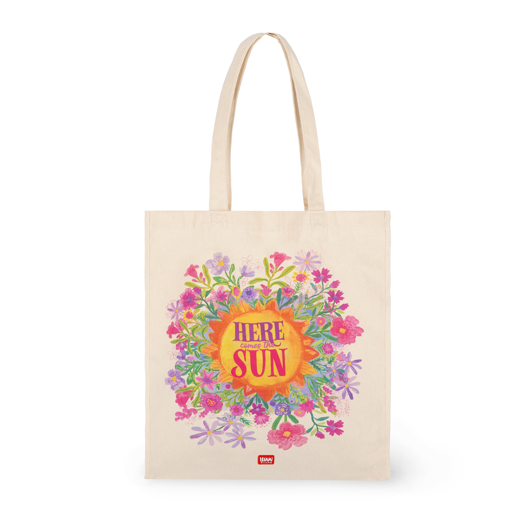 Borsa Di Cotone - Tote Bag 38,5x42 Cm Sunflower | Legami