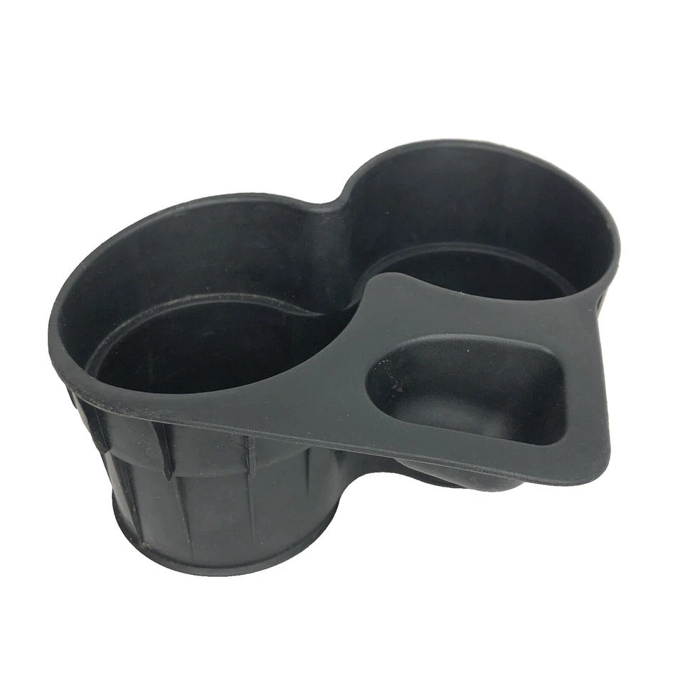 Portavasos Cadillac CTS 2003-2007 inserción de goma consola central delantera original OEM Foto 2 de 4