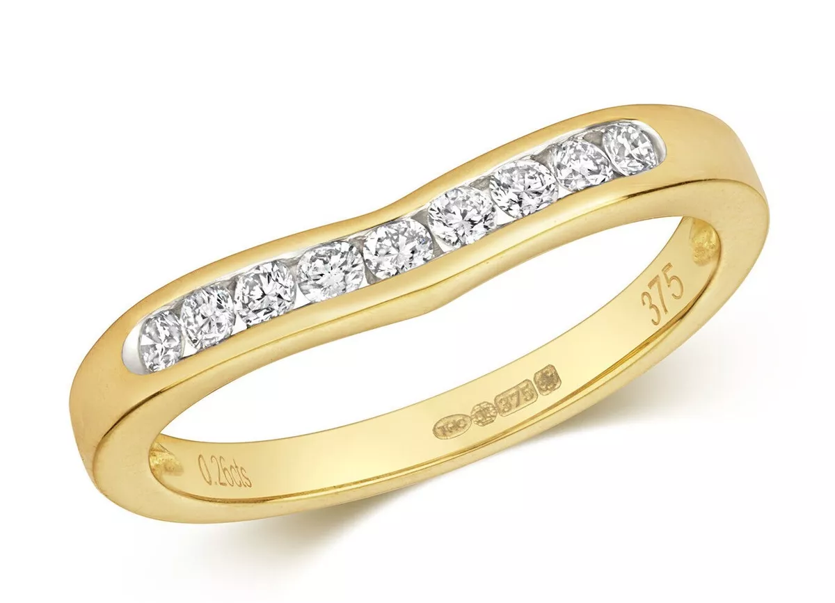 9ct gold hotsell wishbone ring