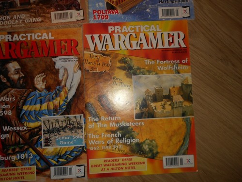 PRACTICAL WARGAMER MAGAZINE - COMPLETE YEAR 6 MAGAZINES 1995 EXCELLENT CONDITION - Picture 5 of 9