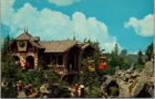Vintage 1950s DISNEYLAND Anaheim Postcard "SKYRIDE" Swiss Chalet #D-6 Unused