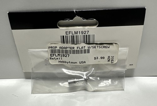 E-flite Prop Adapter (Flat) with Setscrew, 2mm EFLM1927 - Picture 2 of 4