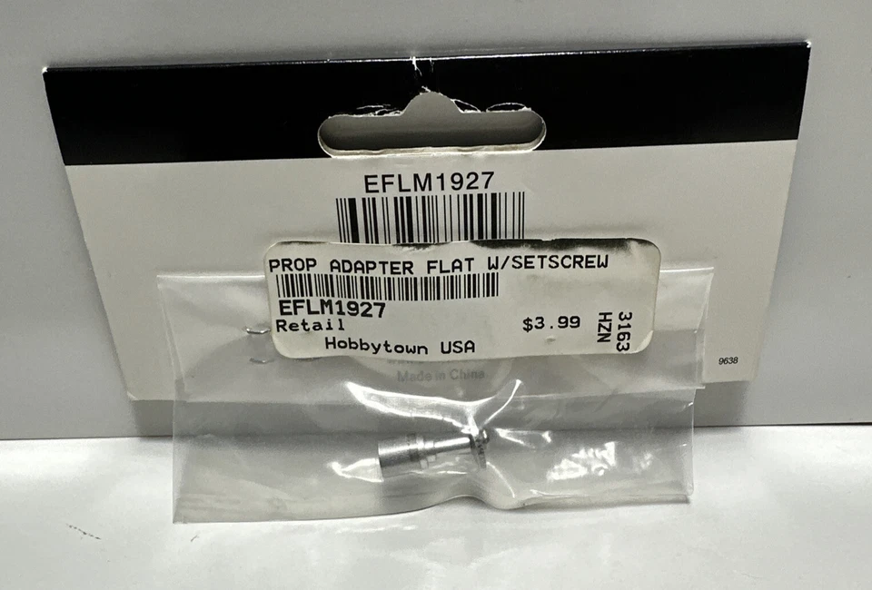 E-flite Prop Adapter (Flat) with Setscrew, 2mm EFLM1927 - Image 2 of 4