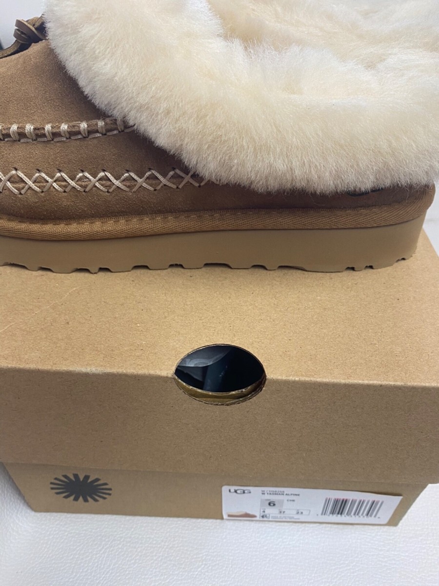 UGG｜MULES (TASMAN ALPINE - CHESTNUT (1158258)) UGG Tasman Alpine suede chestnut slipper