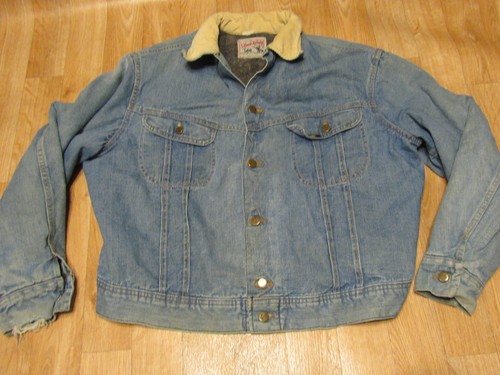 VINTAGE DENIM JACKET LEE STORM RIDER 
