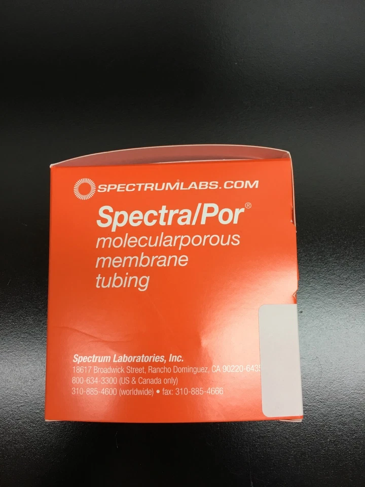 Spectrumlabs Spectra/Por PN 132720T RC Kit de prueba 3 membranas de diálisis MWCO 3,5 kD Foto 2 de 4