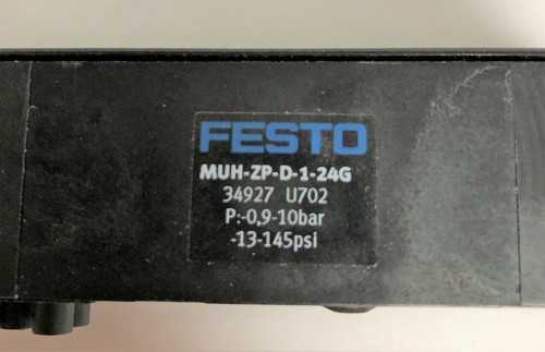 Festo Coil: MSUG-3-24VDC Block: MUH-ZP-D-1-24G #12024 - Picture 8 of 8