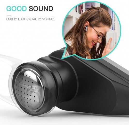 iN TECH Bluetooth Wireless Headphones Earphones Mini In Ear Pods iPhone Android - Picture 3 of 5