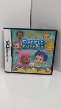 Bubble Guppies (Nintendo DS, 2012) Complete In case w/ Manual CIB Tested