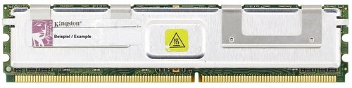 4GB Kit (2x2GB) Kingston DDR2 RAM PC2-5300F 667MHz ECC FB-DIMM KVR667D2D8F5K2/4G