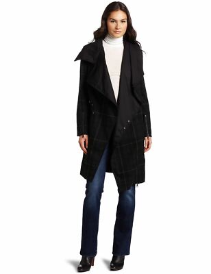 AKTION!!! DIESEL MANTEL M - TACTIC JACKE NEU SCHWARZ AUS WOLLE GR. M