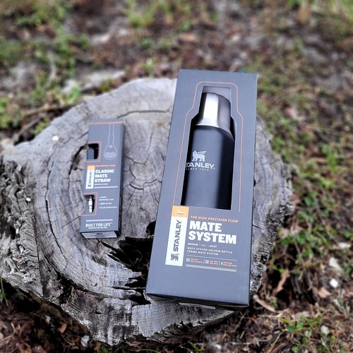 SPEDIZIONE USA ๐บ๐ธ NERO Terere Mate System STANLEY acciaio inox kit originale 1,2 L - Foto 21 di 32