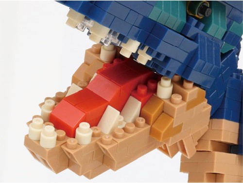 Nano Block Dinaso DX Giganoto Saurus NBM-034 - Picture 8 of 9