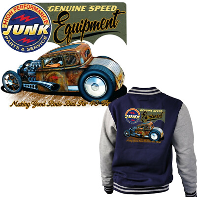 Hot Rod Jacke Automotiv kustom Dragster retro SpeedShop Garage Classic *1048 ny