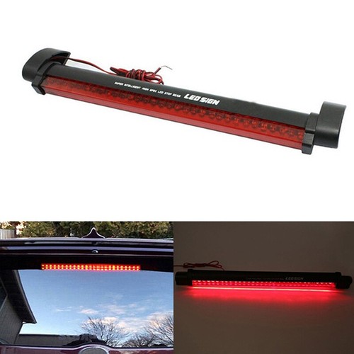 Car Red 24LED 12V High Mount Third 3RD CHMSL Brake Stop Tail Light Add-on LaY-b