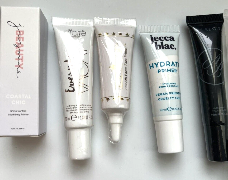 Lot of 8 Primer Smashbox Ciate Farah NYX BareMinerals Deluxe & Travel Size - Image 3 of 4