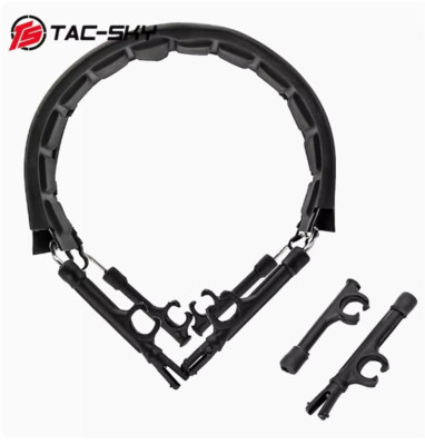 TAC-SKY Peltor Comtac 3 C2 C3 Metal Headband Brackets Replace Support Black