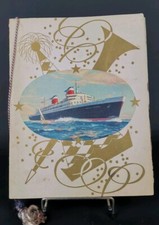 Menu United States Lines Gala Diner October 1965