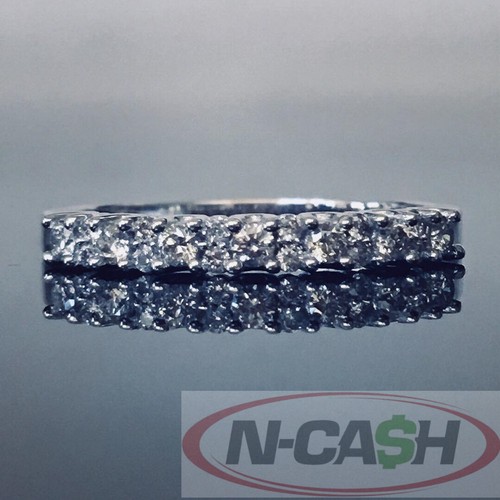 *SOLD* Genuine Brand New 18Kt Half Eternity 0.222Ct Diamond Ring - Picture 2 of 6