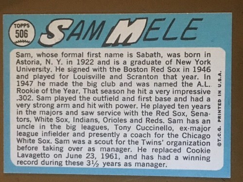1965 Topps Baseball Singles - Pick Your Card -- 371 to 598 -- High Numbers - Picture 241 of 499