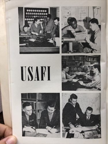 USAFI Katalog der US Armed Forces, 7. Aufl., 1954 -BC7 - Bild 7 von 7