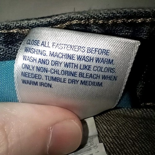 Old Navy Girls Skinny Jeans Size 7 Slim Blue Denim Adjustable Elastic Bands, EUC - Picture 11 of 12