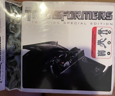#ad #ad Transformers 2 Disc Special Edition. DVD Case Transforms Into Megatron $10.00