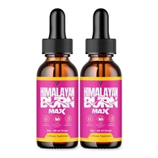 (2 Pack) Himalayan Burn Max Drops, Himalaya Burn Max Advanced Supplement (4oz)
