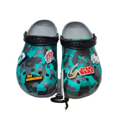 NWT Star Wars The Mandalorian Crocs Grogu Classic Clog Crocs Star Wars Grogu Classic Clog - Free Shipping | DSW main image 4