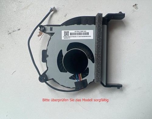 Lüfter Kühler Für HP EliteDesk 800 G4 Mini PC Dekstop Cooling Fan L19561-001! - Photo 2/8